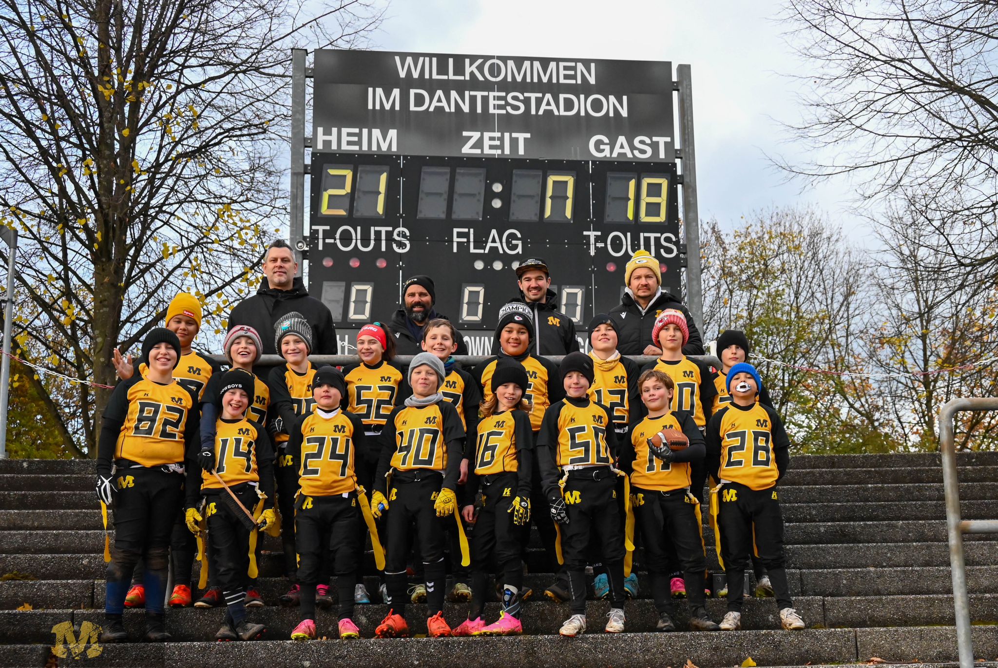 3. Platz bei der Bayerischen Meisterschaft 2023 - U11 Munich Cowboys